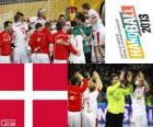 Δανία στο Χάντμπολ 2013 Παγκόσμιο Κύπελλο ασημένιο μετάλλιο
